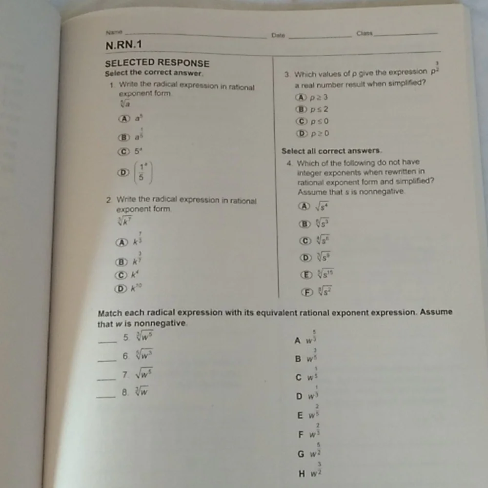N/A common core